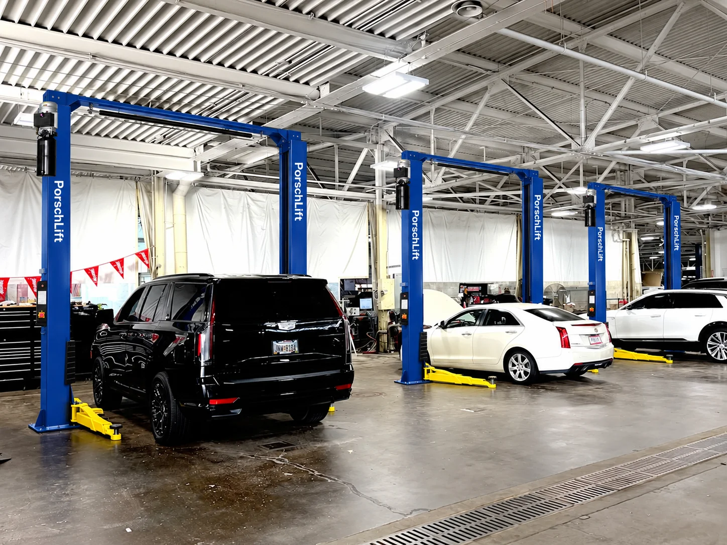 car lift usage scenario